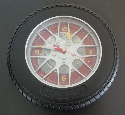 Wanduhr autoreifen design - wanduhr,