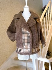 Damen Winterjacke Teddyfell Gr. 40 ( Maße Beachten) ~ Top