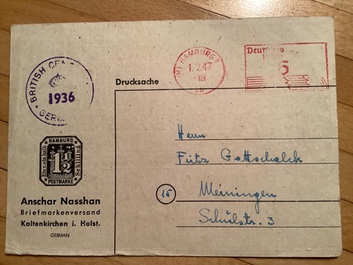 Afs freistempel hamburg mit - 24,