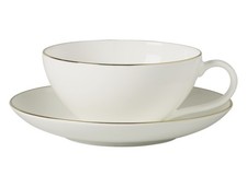 Villeroy & Boch Anmut Gold Teetasse Tasse mit Untertasse 