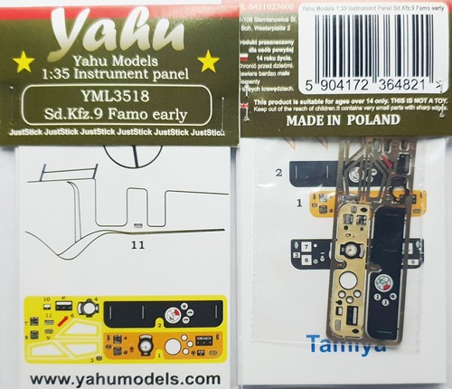 Yahu yml3518 kfz famo - yml3518, sd.kfz.9