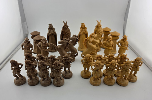 Schachfiguren wikinger - schachfiguren,