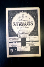 15 WALZER VON JOHANN STRAUSS (HEFT IV MIT 3  WALZERN VON 15) - Noten f. Akkord.