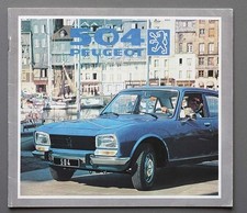 Prospekt peugeot 504 von 1982 - ,