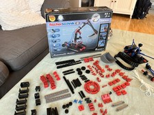 TOP ? FISCHER TECHNIK Profi Pneumatic Power Set  NP 80€ Bagger Kran Baustelle