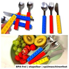 Kinderbesteck 3-teilig bunt