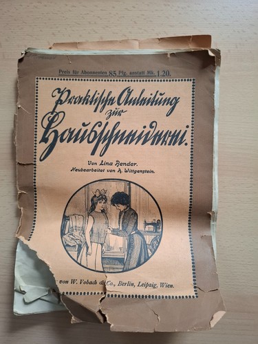 Antikes buch heft praktische - antikes, buch/heft