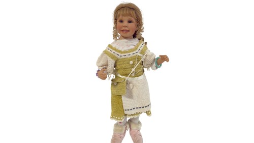 Künstlerpuppe gerlinde feser - künstlerpuppe,