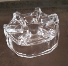 Glas Stövchen Höhe 6 cm Durchmesser 14,5 cm