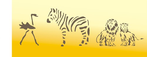 Africamix tierschablone - 2,