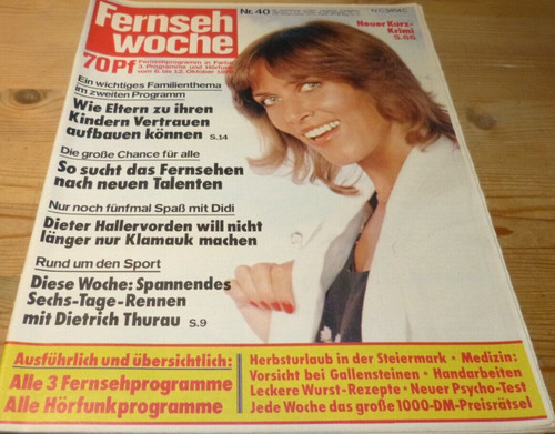 Fernsehwoche 1979 sascha - fernsehwoche,