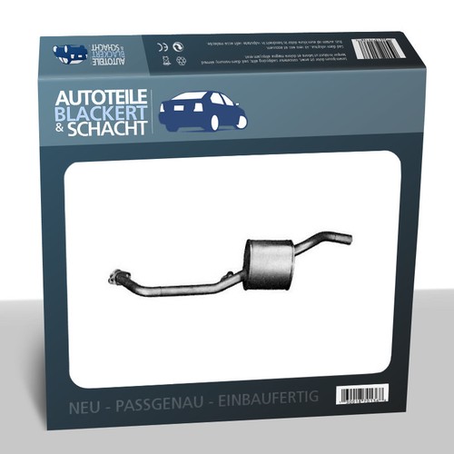 Auspuff mitteltopf für - auspuff,