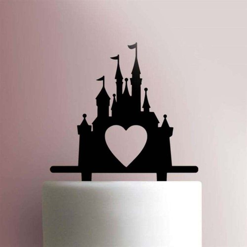 Disney schloss acryl cake - disney,