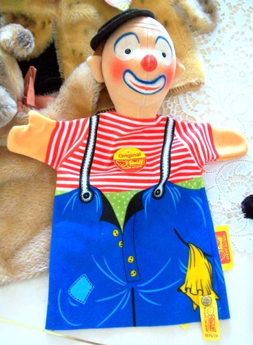 Steiff handpuppe clown - handpuppe,