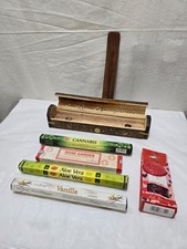 Räucherstäbchen Brenner Aschefänger Joss Stabhalter 30 cm + 80 Räucherstäbchen PLUS