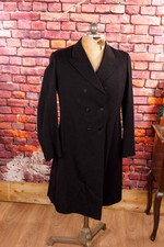 Vintage Antik Gehrock schwarz