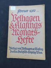 Vintage February 1937 German