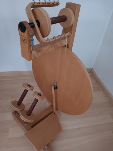 Spinnrad louet holz - spinnrad,