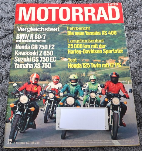 Das motorrad und 1977 - das, 22