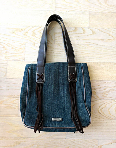 Guess damen denim tragetasche - guess,