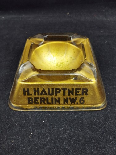 Glas werbe aschenbecher - glas,