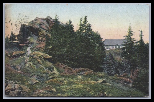 Ansichtskarte osserspitze mit - osserspitze,