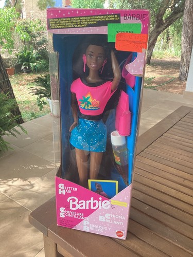 Barbie glitter hair - glitter,