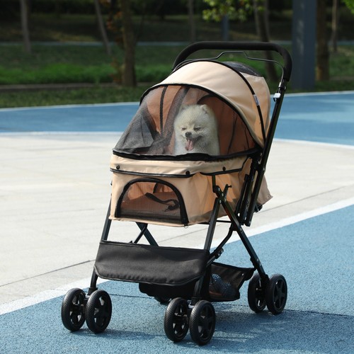 Pawhut hundebuggy hundewagen - hundebuggy,