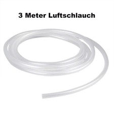 3m Luftschlauch 4/6mm CO2 Anlage Aquarium Membranpumpe Luftpumpe Ausströmer