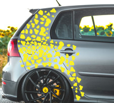 Aufkleber Auto Sticker Kuh Flecken Tuning JDM Decal Scene Car Flecken Tarn Set