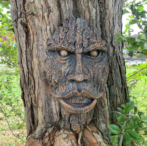 Greenman wandrelief hängend - greenman,