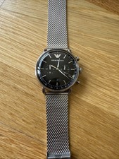 Emporio Armani Aviator Herrenuhr AR11104 Chrono Tachymeter Zifferblatt