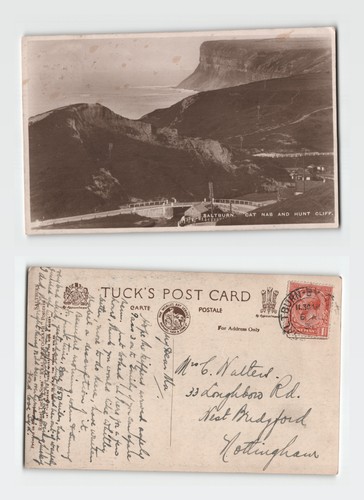 Postkarte saltburn cat nab - postkarte,