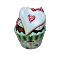 Villeroy & Boch 6864 Winter Bakery Decoration Treats Cupcake Herz neuwertig