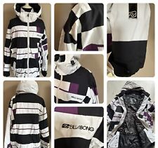 BILLABONG☘️Skijacke☘️Snowboard☘️weiß schwarz lila☘️Gr.L☘️