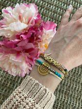 Sommer Armband HIPANEMA Love Boho Blogger Hippie multicolor gold OVP