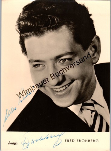 Original autogramm fred - autogramm,
