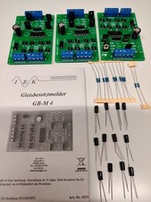 H0 Gleisbesetztmelder 4 Fach 3