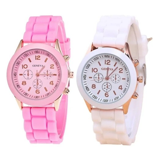 Geneva damen uhr silikon quarz - damen,
