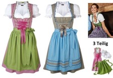 Dirndl mit Bluse und Schürze