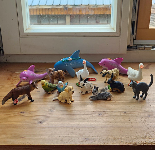 Schleich tierfiguren konvolut - schleich,