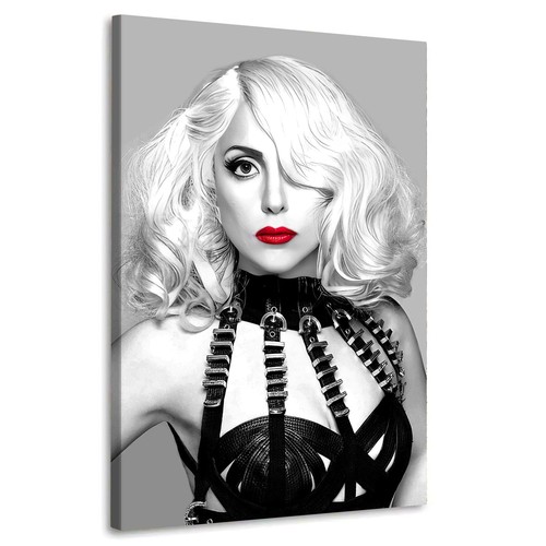 Popstar schwarze leder style - popstar,