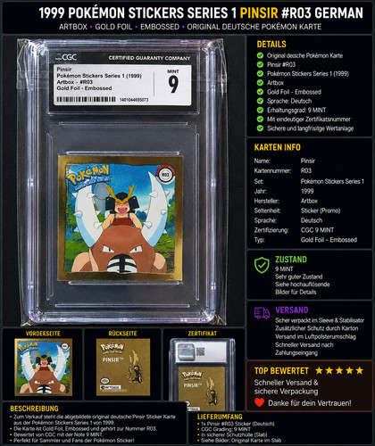 Pokemon sticker 1999 pinsir - pokemon,