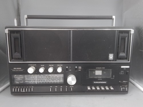 Grundig stereo radiorecorder - grundig, stereo-radiorecorder