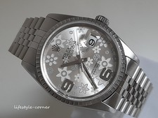 Rolex Datejust 36 16220 Flower Dial (B+P 2003 / LC100)