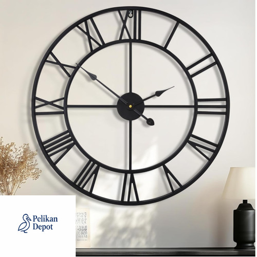 Wanduhr xxl römische ziffern - wanduhr,
