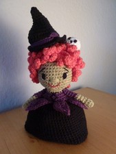 Hexe Hexenkessel Wende-Puppe