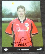 Tore Pedersen - Autogrammkarte