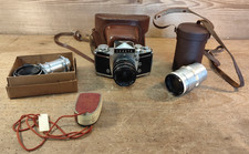 Ihagee EXAKTA Varex II a 2a Lydith 3,5/30mm Meyer Spiegelreflex Kamera + Zubehör