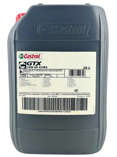 Castrol gtx 10w - castrol, a3/b4